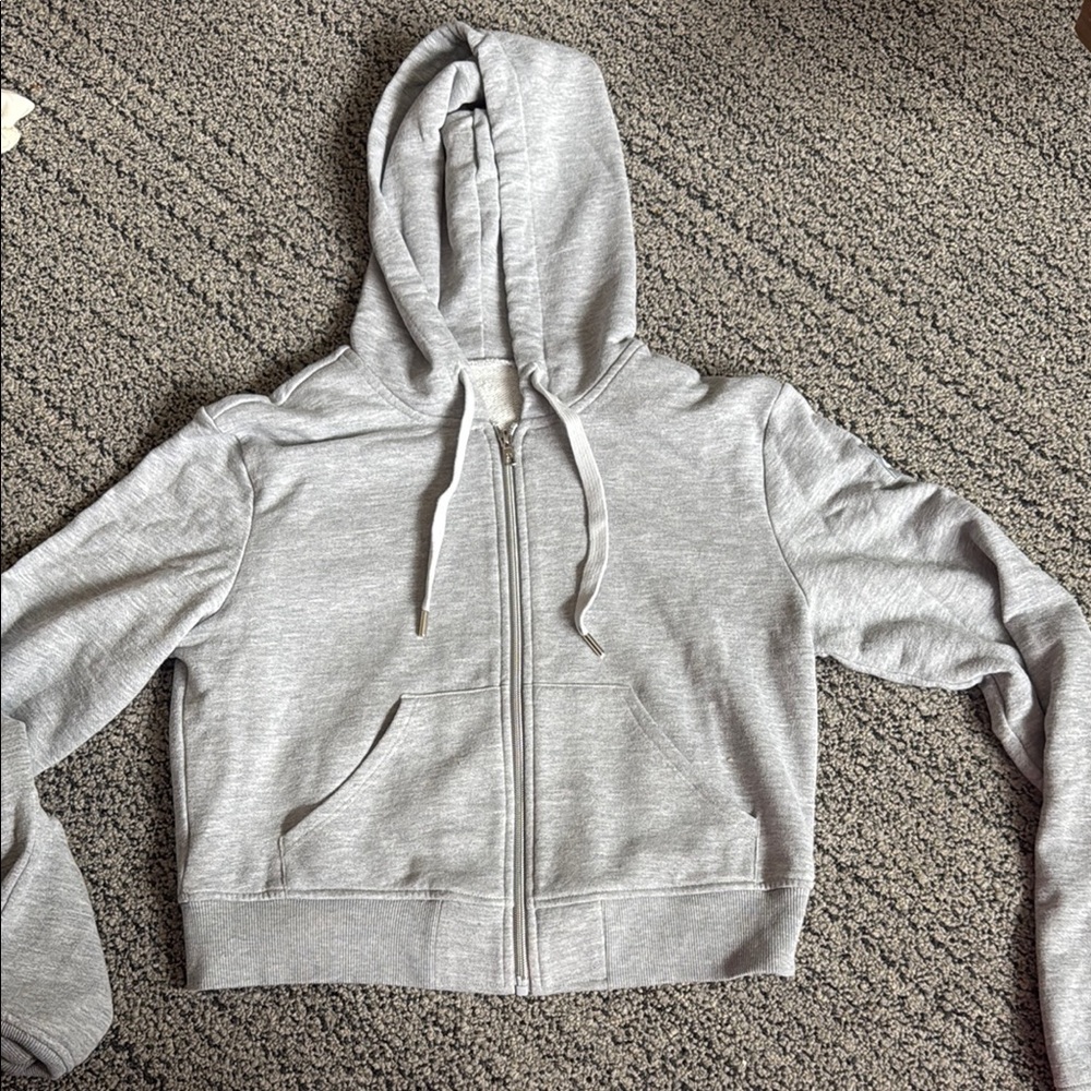 Alo Yoga Sweet escape grey zip up